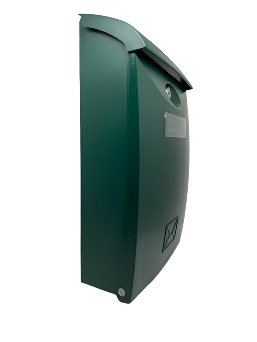 Buzón Exterior PVC Verde Tamaño DIN A4