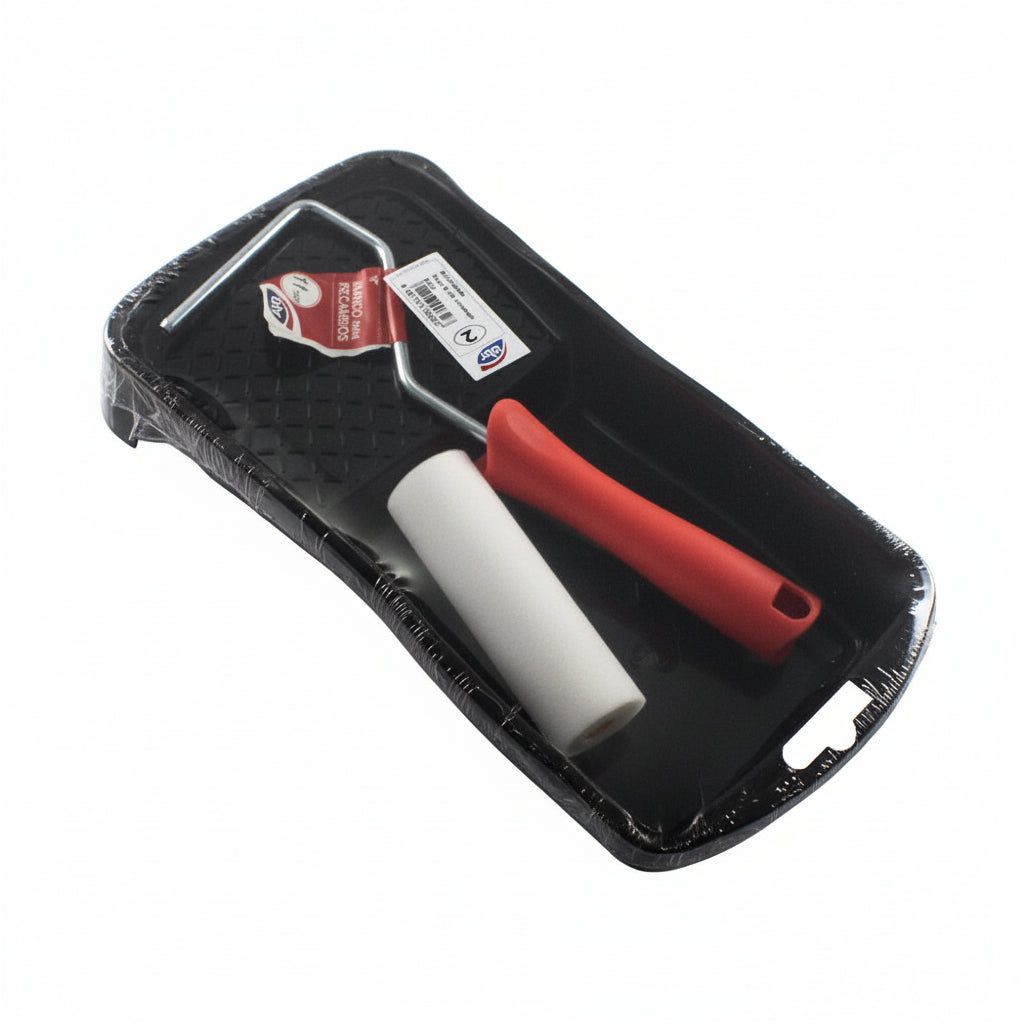 Kit Rodillo Esmalte con Bandeja 16x26 cm