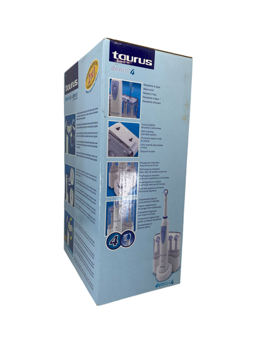 Cepillo Dental Taurus 2-en-1 con Recambios