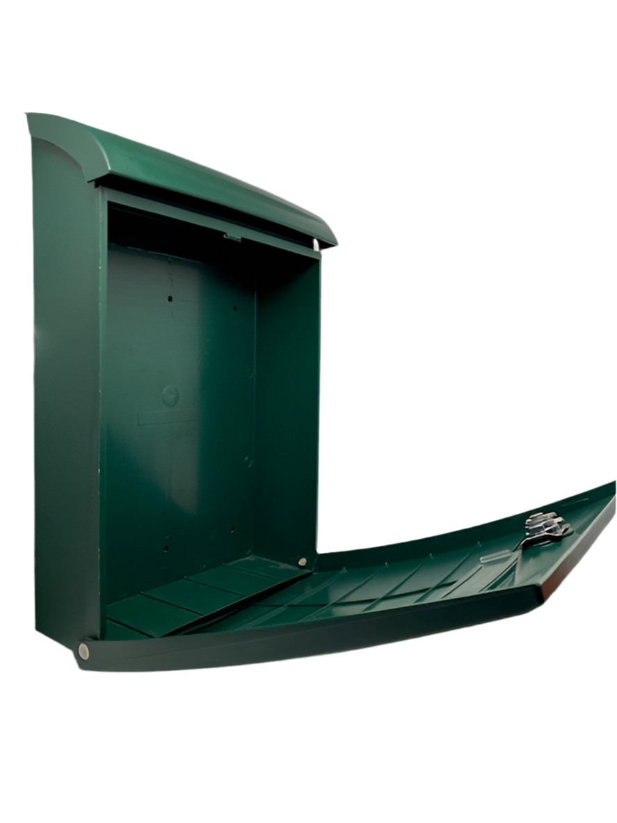 Buzón Exterior PVC Verde Tamaño DIN A4