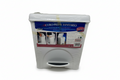 Cubo de Basura con Pedal Blanco 8L
