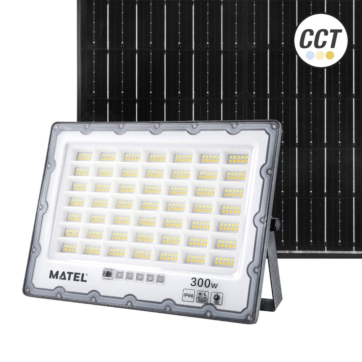 Proyector LED Solar 300W CCT IP65