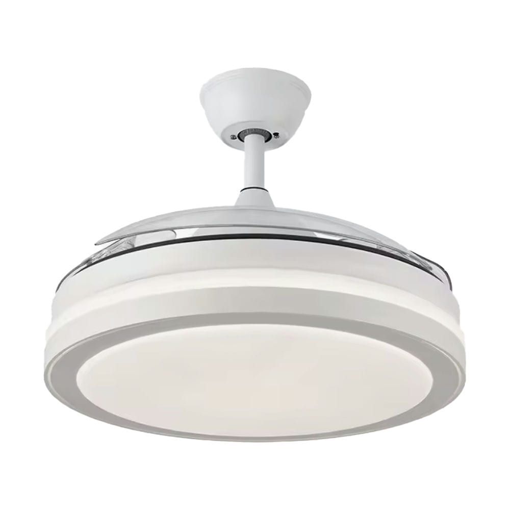 Ventilador de Techo DC con Luz LED y Aspas Retráctiles