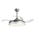 Ventilador de Techo DC con Luz LED y Aspas Retráctiles