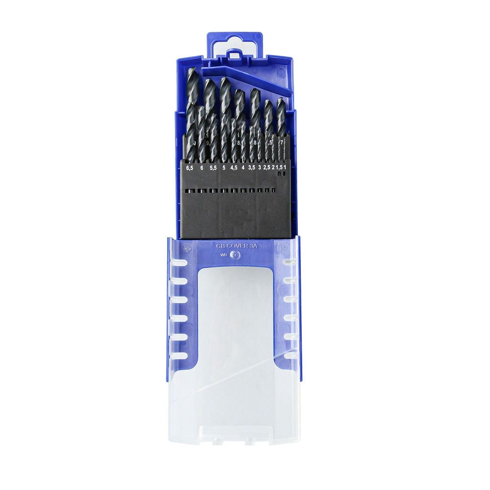 Juego 19 Brocas HSS STEIN Profesional 1–10 mm DIN 338