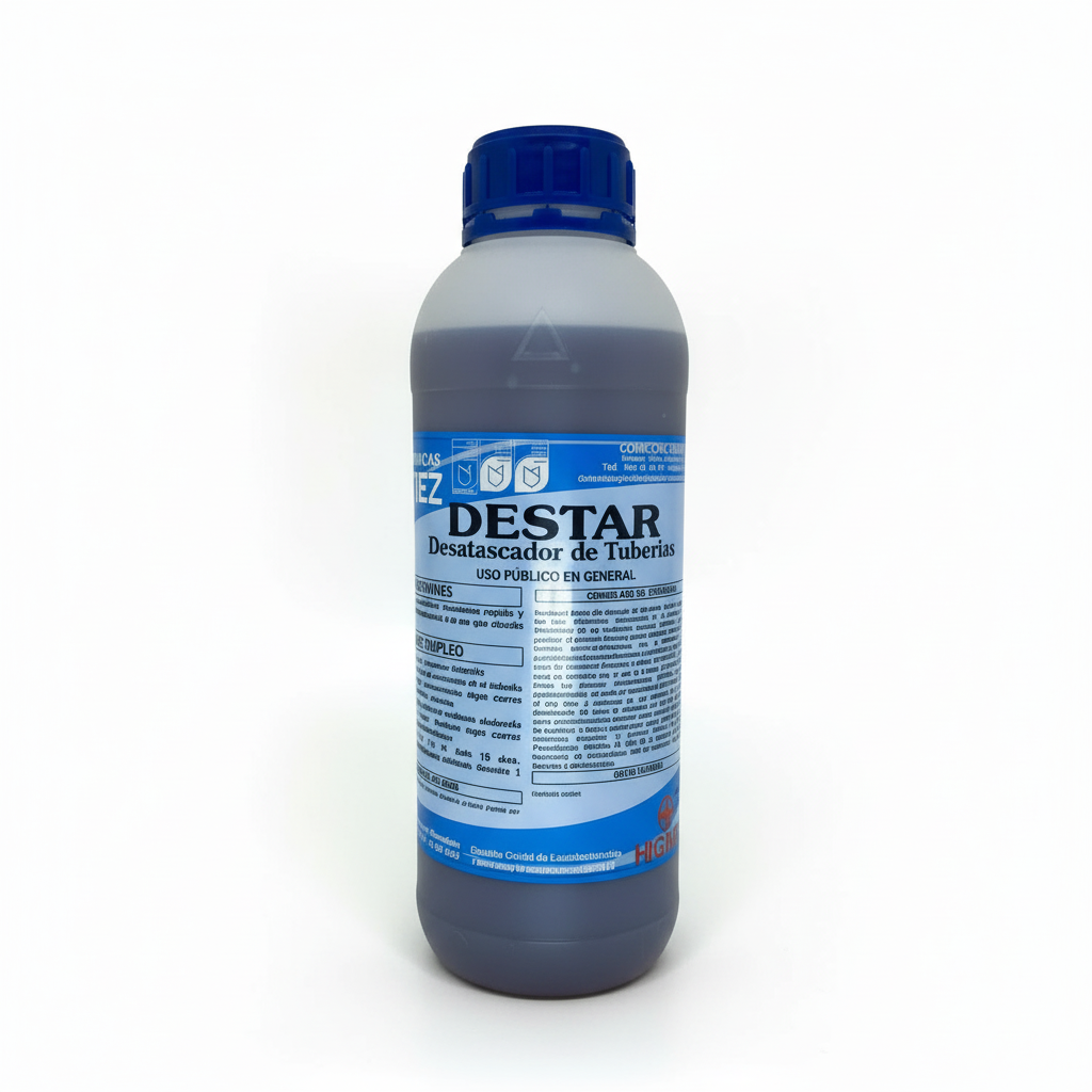 Desatascador Líquido Tuberías 1L
