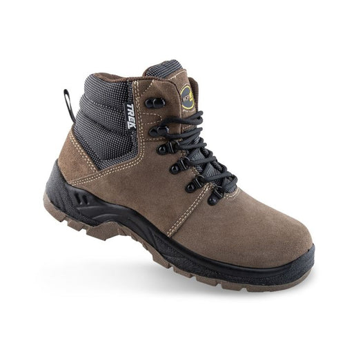 Bota Agrícola TREK Workfit OB, calzado de trabajo resistente y antideslizante, color marrón