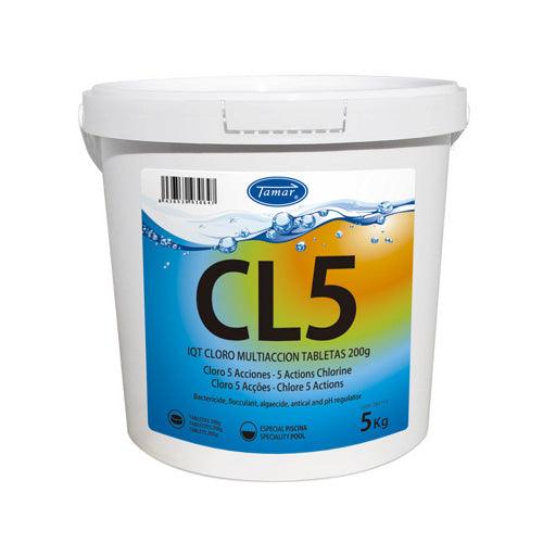 Cloro Piscina 5 Acciones TAMAR 5kg