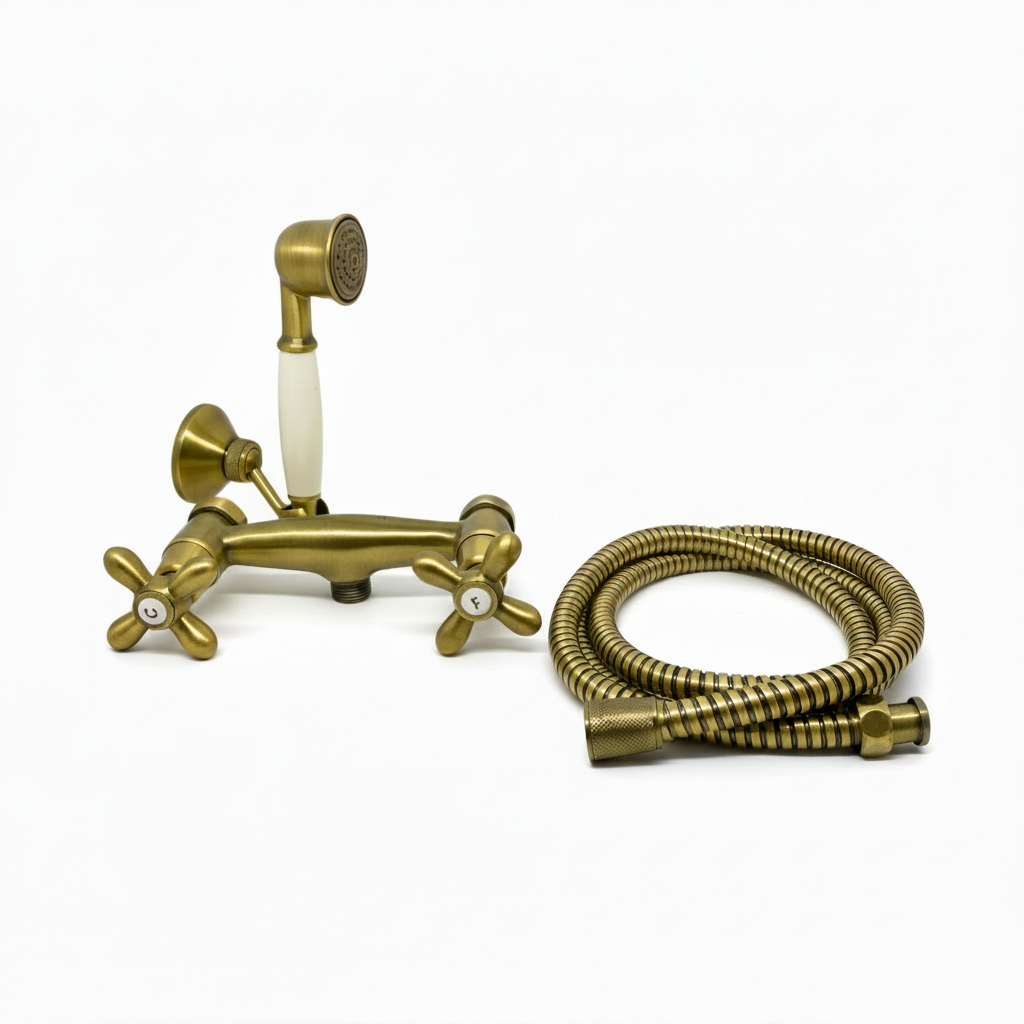 Grifo Ducha Vintage Bronce Viejo Chanel