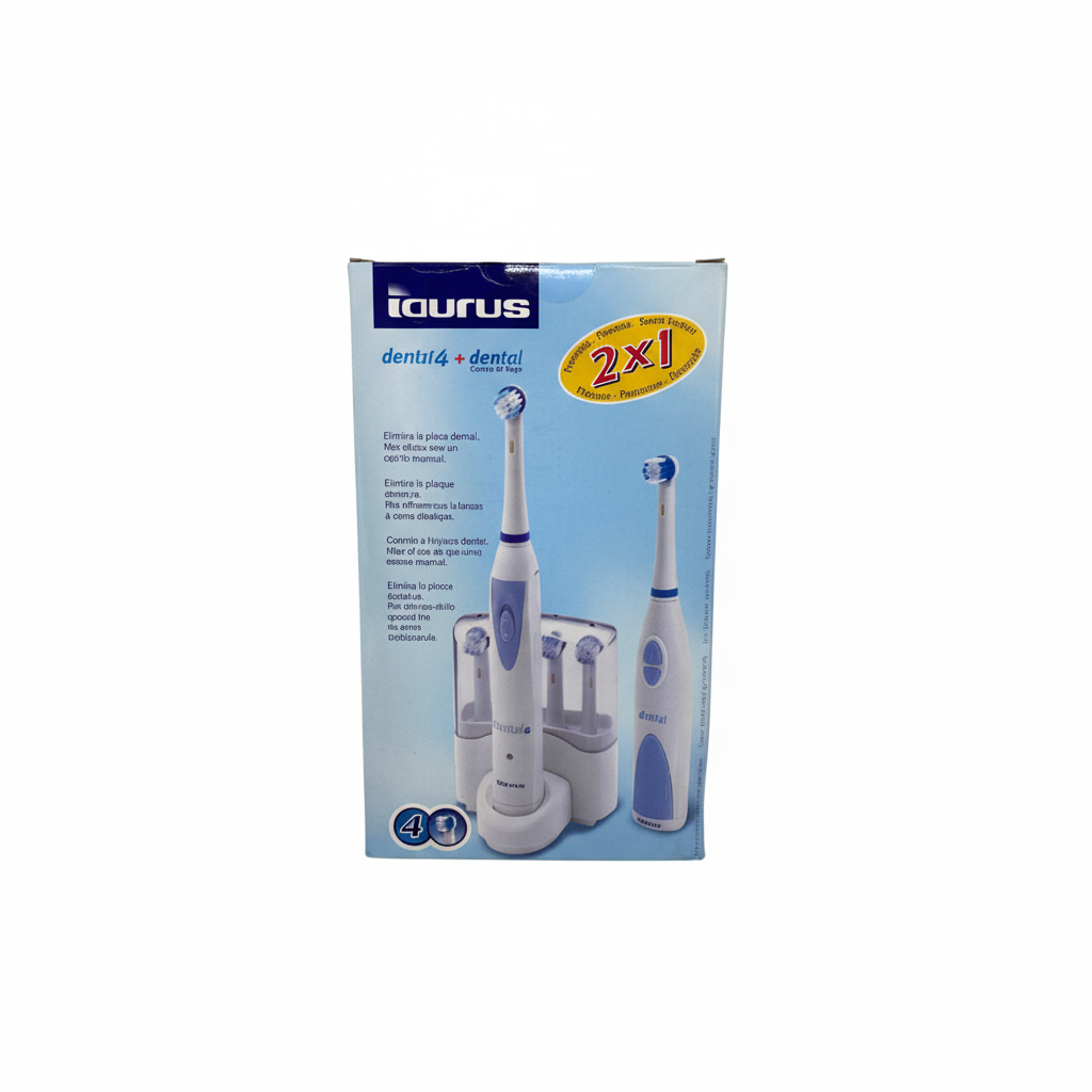 Cepillo Dental Taurus 2-en-1 con Recambios