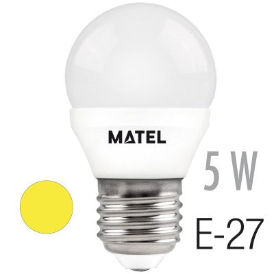 Bombilla LED Esférica E27 G45 Luz Cálida