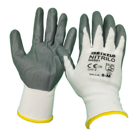 Guante de Nitrilo Brixo EN388