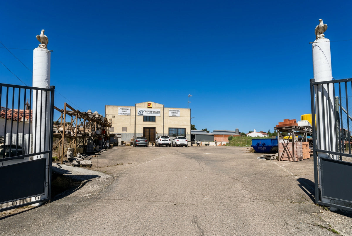 Almacén de materiales de construcción y ferretería Romero Nevado en Pedroche, Córdoba