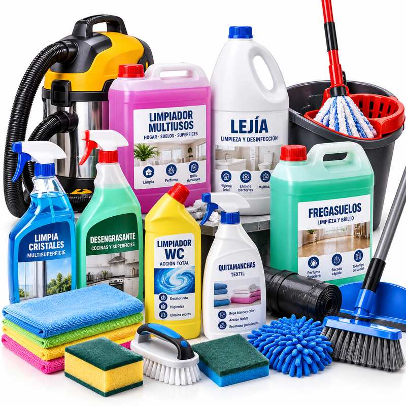 Limpiar a fondo: Química profesional. Comprar limpieza e higiene online en Romero Nevado