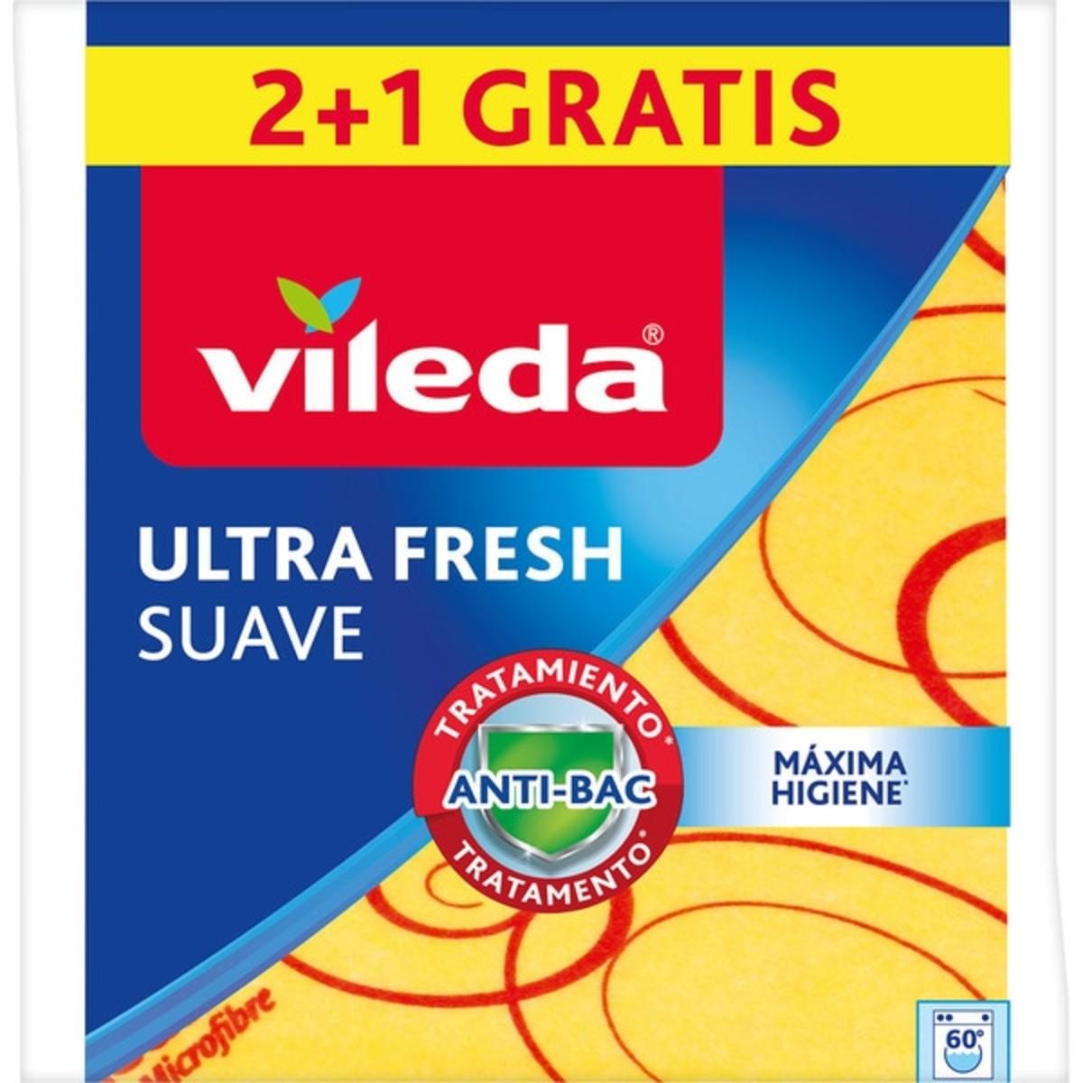 Bayetas de Microfibra Vileda Pack 3