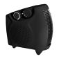 Calefactor Eléctrico Horizontal–Vertical 1000W–2000W Negro