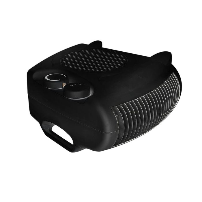 Calefactor Eléctrico Horizontal–Vertical 1000W–2000W Negro