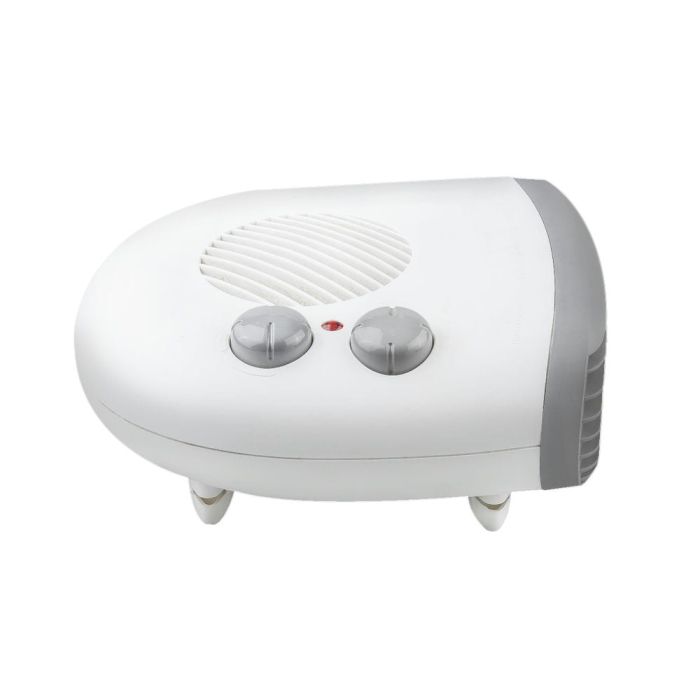 Calefactor Eléctrico Horizontal 1000W–2000W Blanco