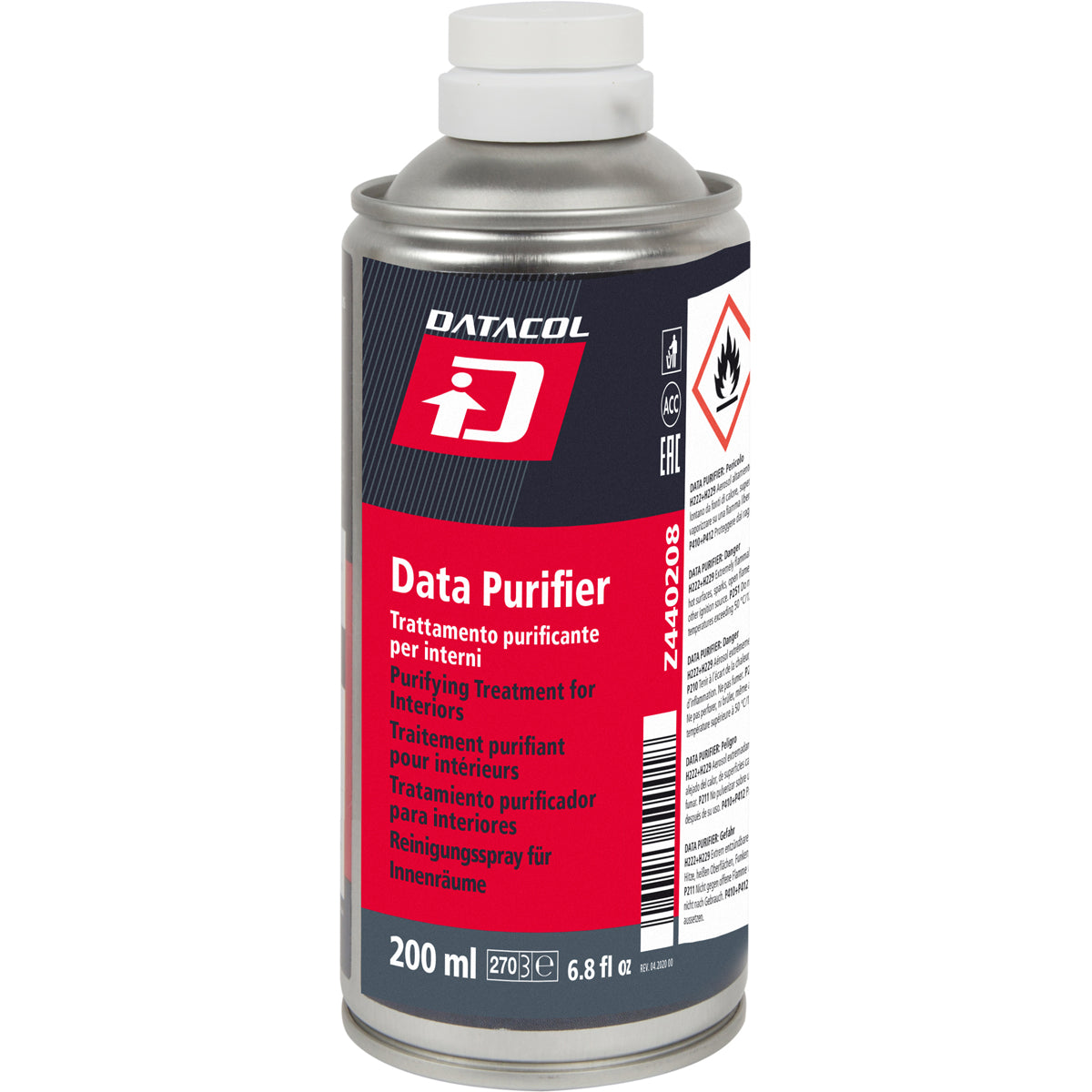 Spray Higienizante DATA PURIFIER 200 ml