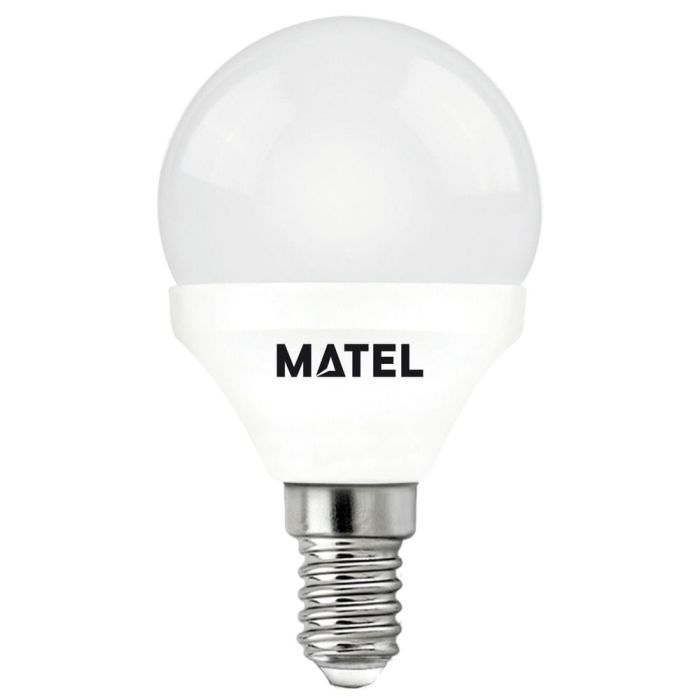 Bombilla LED Esférica E14 G45 5W Luz Fría