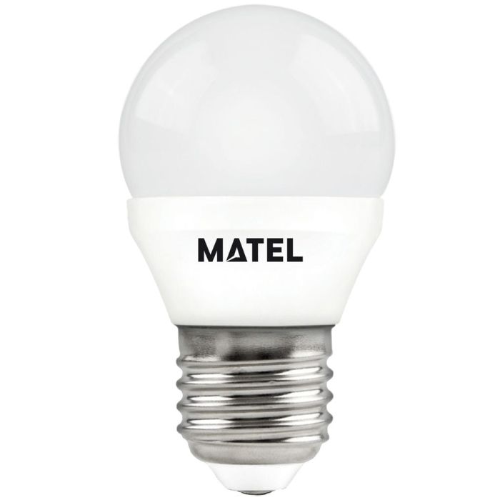 Bombilla LED Esférica E27 G45 5W Luz Fría
