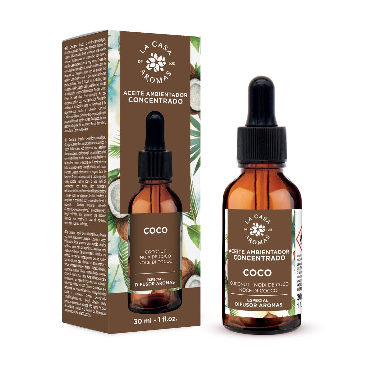 Aceite Aromático Concentrado para Difusor 30ml