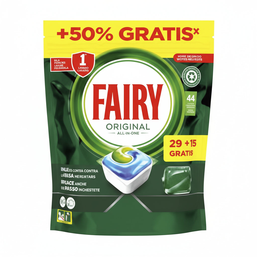 Fairy Original 44 Pastillas Lavavajillas