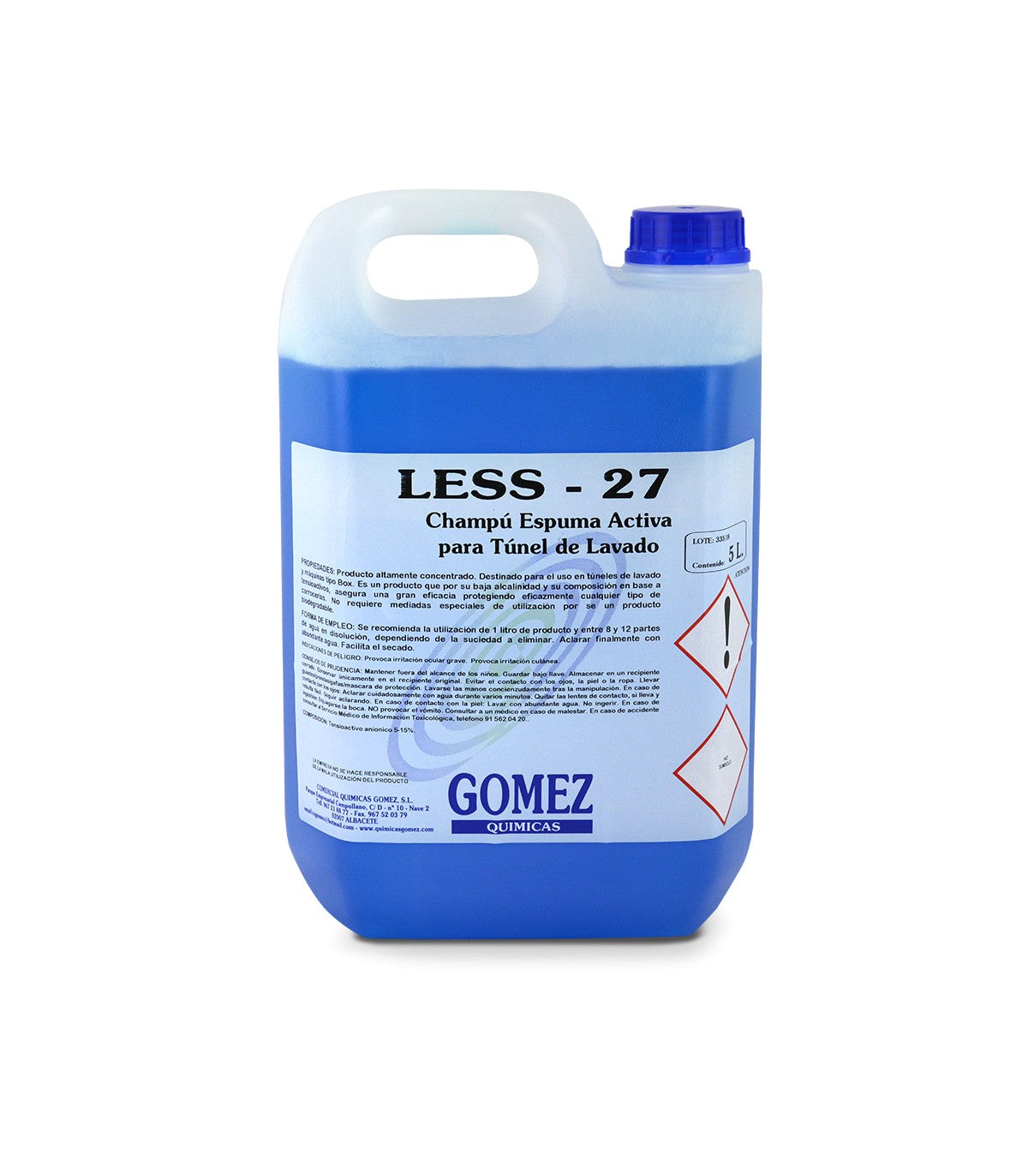 Champú Espuma Activa LESS 27 5L